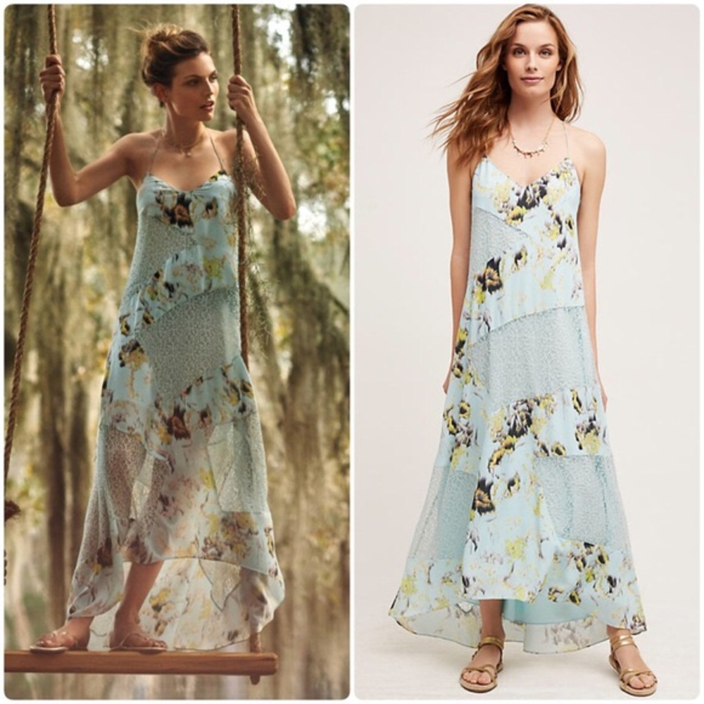 Anthropologie Sachin and Babi Rainflower Lace